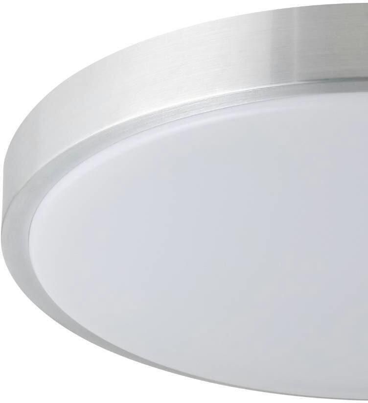 EGLO Led-plafondlamp COMPETA 1 Plafondlamp lamp kleur: zilverkleur wit L: 34 cm (1 stuk) - Foto 6