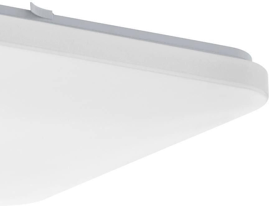 EGLO Led-plafondlamp FRANIA plafondlamp wit lage opbouw Watt kantoor Plafondlamp materiaal: staal kunststof kleur: wit L 43 cm (1 stuk) - Foto 3