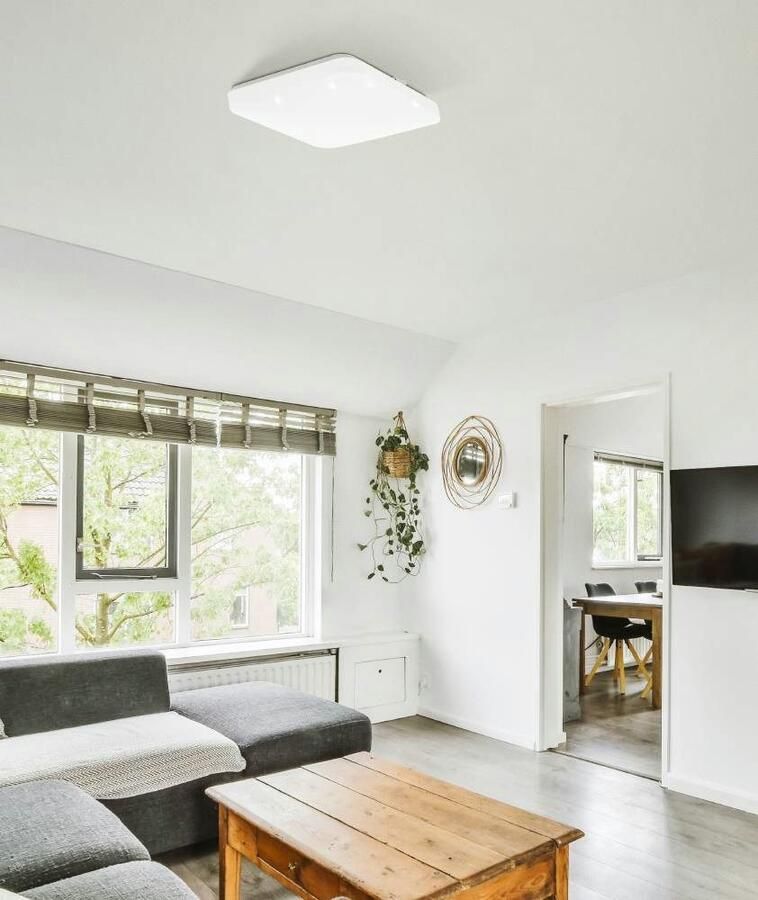 EGLO Led-plafondlamp FRANIA plafondlamp wit lage opbouw Watt kantoor Plafondlamp materiaal: staal kunststof kleur: wit L 43 cm (1 stuk) - Foto 2