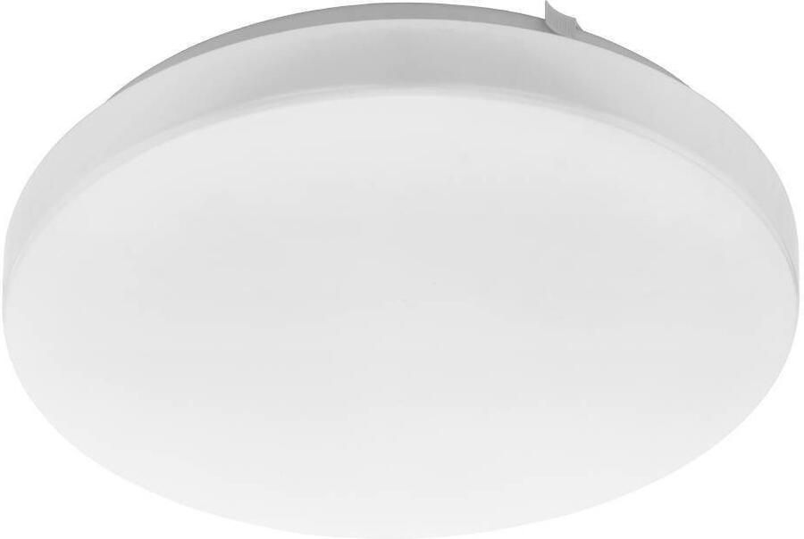 EGLO Led-plafondlamp FRANIA plafondlamp wit lage opbouw Watt kantoor wit ø28 x h7 cm inclusief 1x led-plank (10w) warmwit licht (1 stuk) - Foto 4