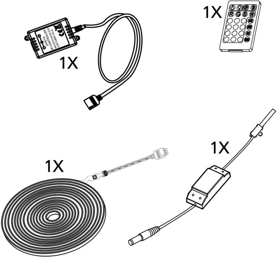EGLO Led-strip FLEXIBLE STRIPE (1 stuk)