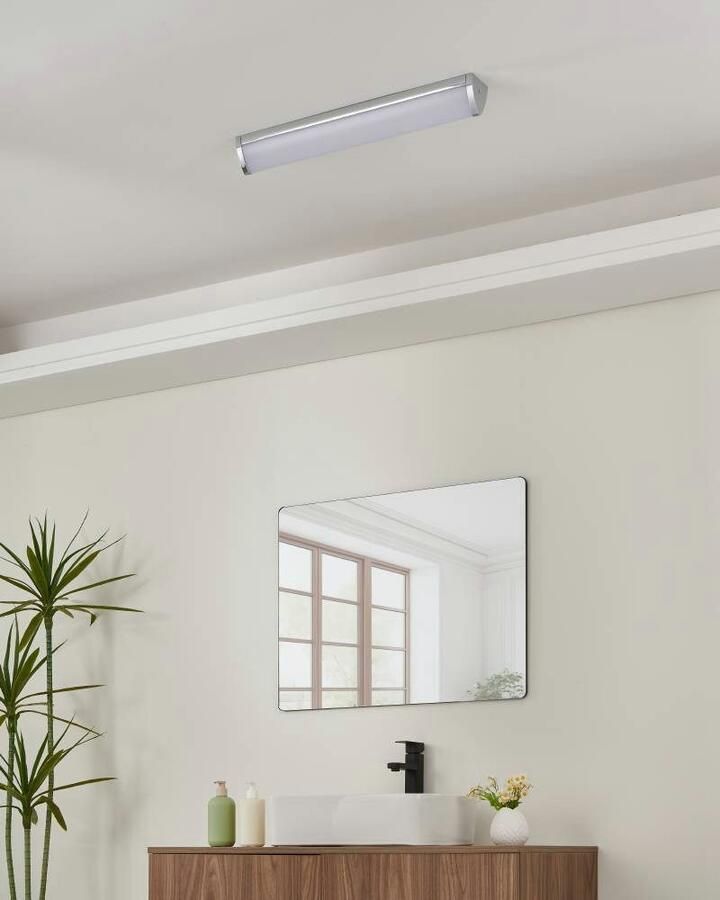 EGLO  Gita 2 Wand Plafondlamp - LED - Lengte 600mm. - Chroom - Wit