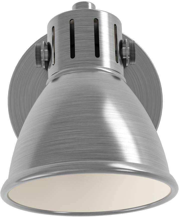 EGLO Led-wandlamp SERAS wandlamp plafondspot spot ganglamp nikkel-antiek crème - Foto 5