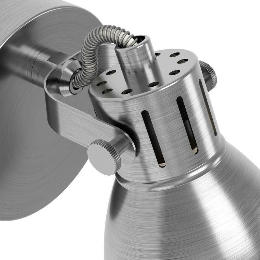 EGLO Led-wandlamp SERAS wandlamp plafondspot spot ganglamp nikkel-antiek crème