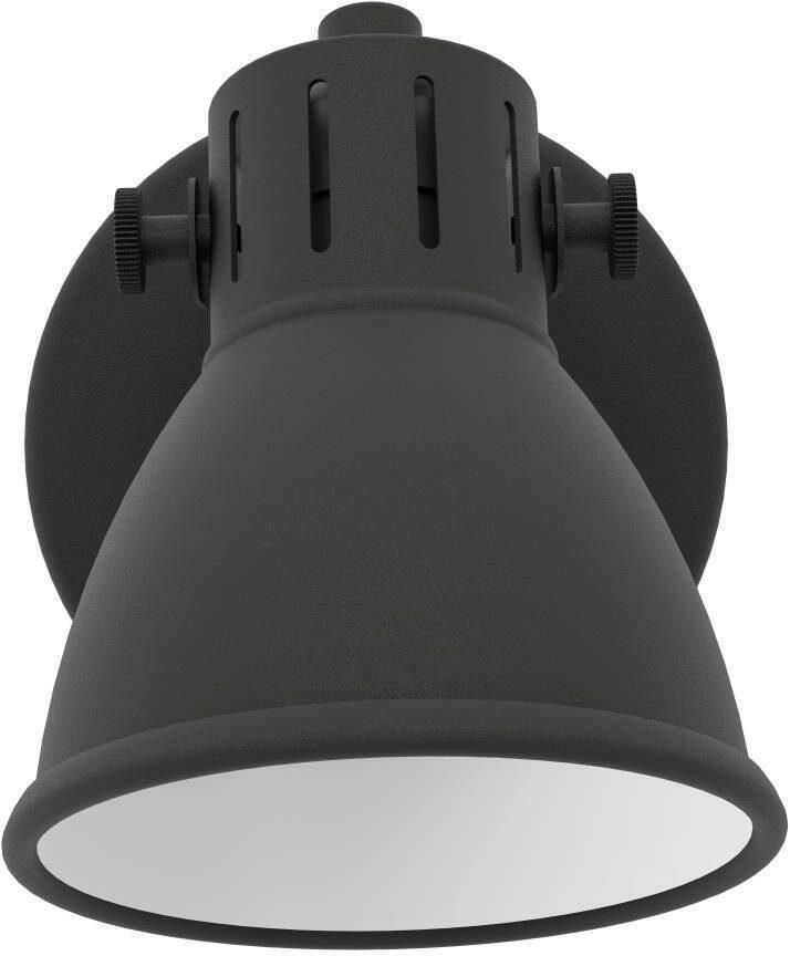 EGLO Led-wandlamp SERAS wandlamp plafondspot spot ganglamp zwart wit - Foto 3