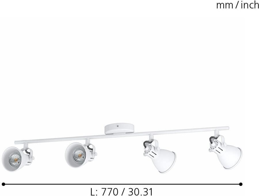 EGLO Ledplafondspots SERAS 1 Led-plafondlamp - Foto 2