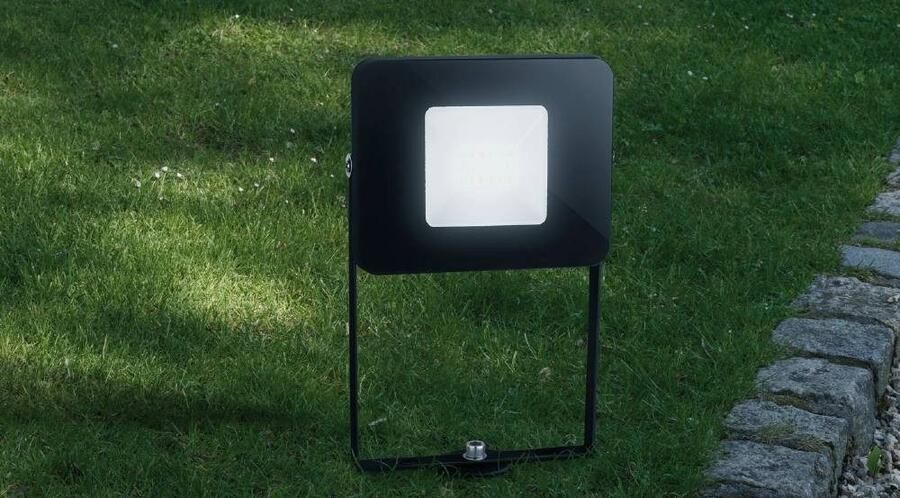 EGLO Ledtuinspot FAEDO 4 buitenstraler zwart incl. grondpen IP65 buitenverlichting Buitenlamp schijnwerper tuin terras alu verstelbaar 31x11 5x3 5cm (1 stuk) - Foto 5