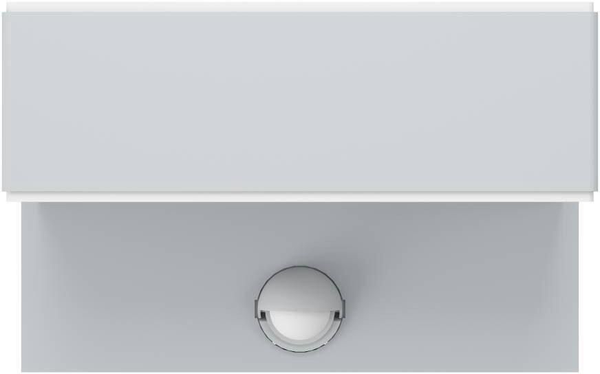 EGLO  Azzinano Wandlamp Voor buiten - SMD LED Module - IP44 - Zilver - Foto 7