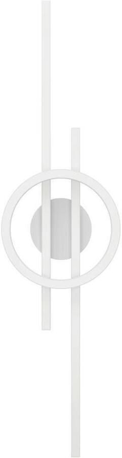 EGLO Plafondlamp AMANDOLO Deckenlampe Alu Stahl und Kunststoff Flurlampe Lampe dimmbare plafondlamp afstandsbediening metaal in wit rgb backlight (1 stuk) - Foto 5