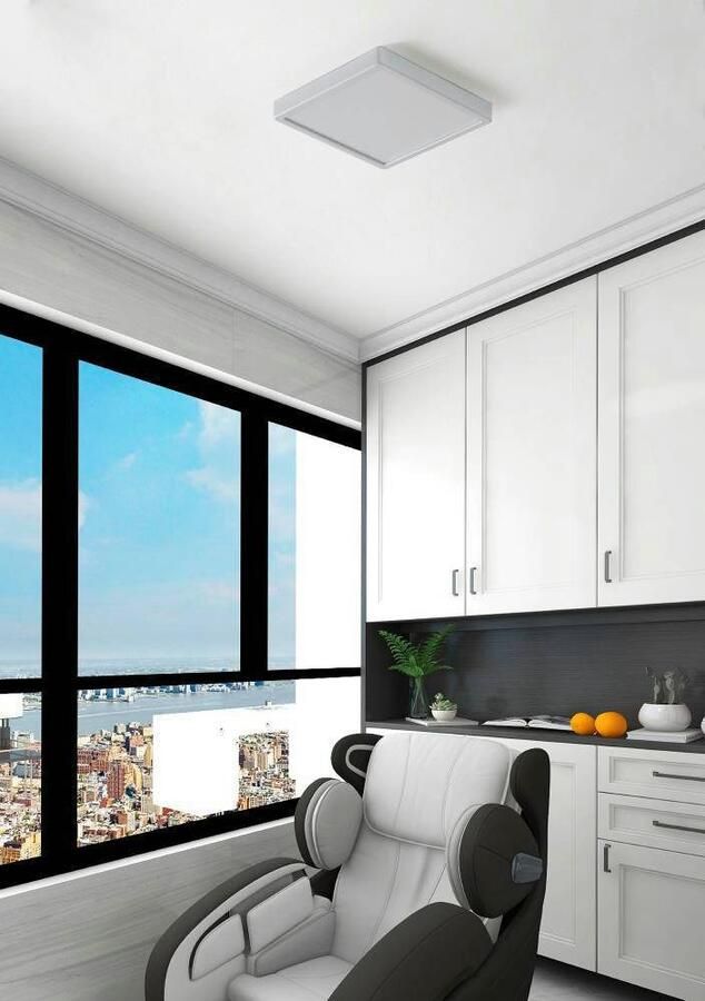 EGLO Plafondlamp ARGOLIS 2 Plafondlamp in wit van staal 20 5W warmwit (1 stuk) - Foto 3