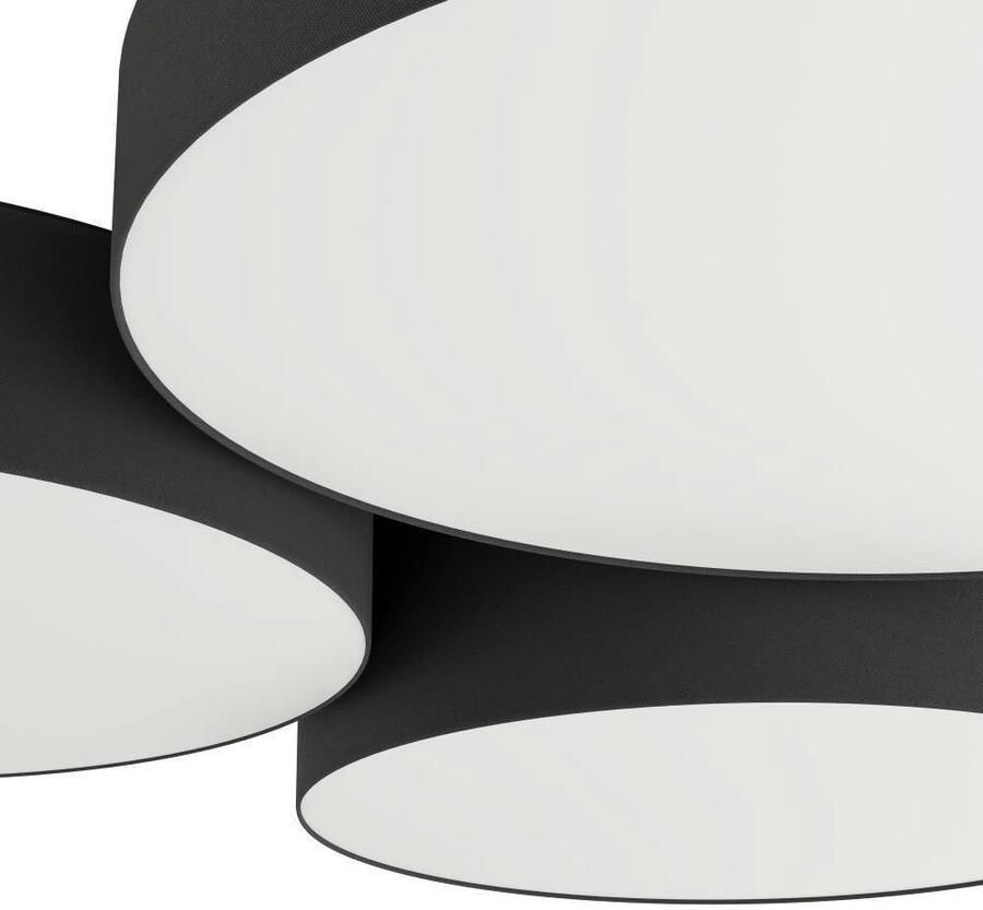 EGLO Plafondlamp BARBANO-Z App en spraakbesturing Alexa 60 5 x 56 5 x 9 cm excl. afstandsbediening (1 stuk) - Foto 7