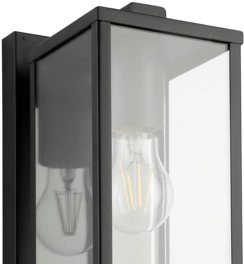 EGLO Plafondlamp BUDRONE Plafondlamp in zwart van staal excl. E27 40W (1 stuk)