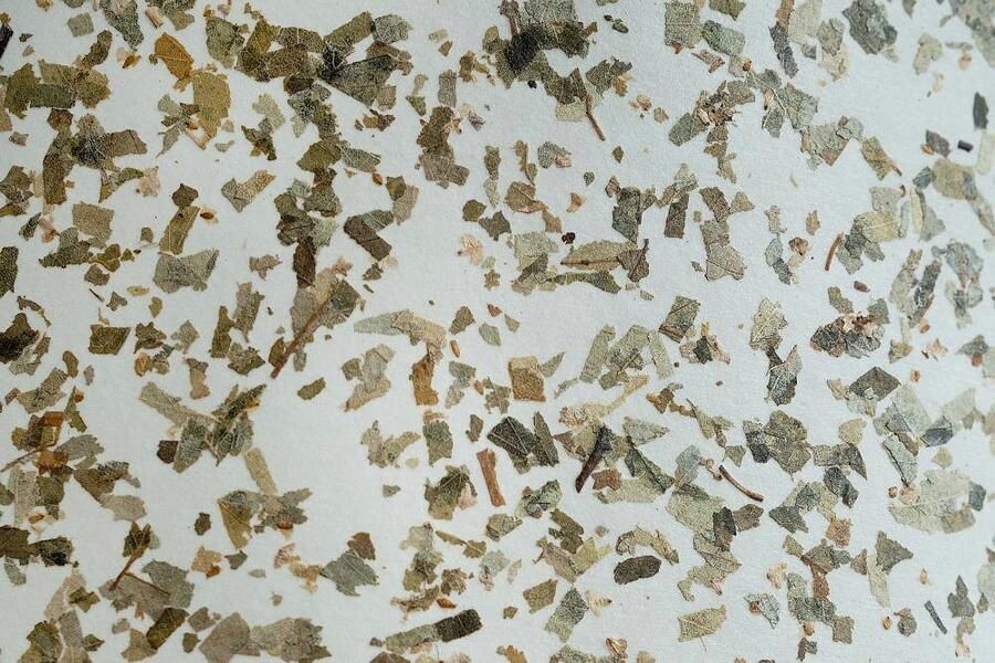 EGLO Staande lamp BUTTERBURN Stehlampe Stahl und Textil Wohnzimmerlampe E27 Lampe Vloerlamp met berkenbladeren vloerlamp 162 cm (1 stuk) - Foto 3