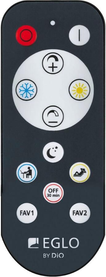 EGLO Plafondlamp SIBERIA Plafondlamp in zwart van staal 15 5W warmwit koudwit (1 stuk) - Foto 4
