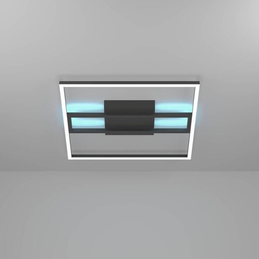 EGLO connect.z Calagrano-Z Plafondlamp 45 cm Zwart Wit Instelbaar RGB & wit licht Dimbaar Zigbee - Foto 2