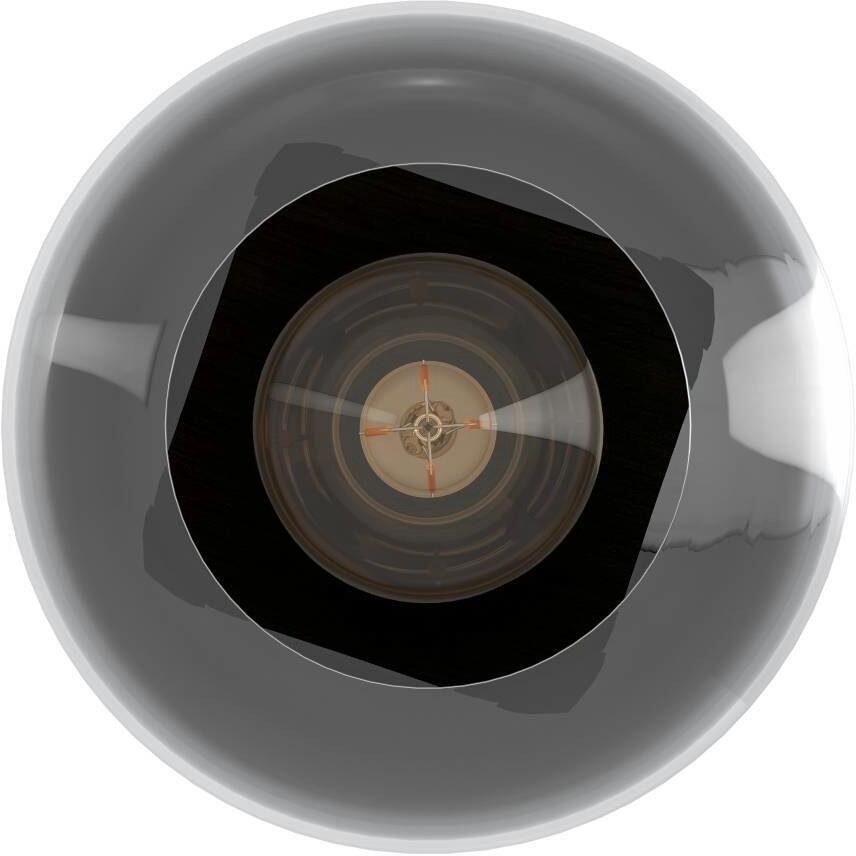 EGLO Plafondlamp FILAGO Plafondlamp bruin en zwart-transparant FSCM70PA E27 fitting (1 stuk) - Foto 2