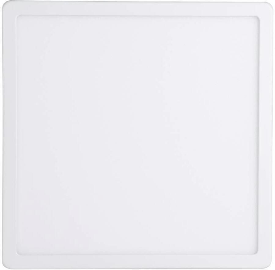 EGLO Plafondlamp FUEVA 5 Plafondlamp IP44 lage opbouwhoogte 20 Watt Vierkant (1 stuk)