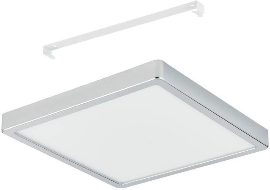 EGLO Plafondlamp FUEVA 5 Plafondlamp IP44 lage opbouwhoogte 20 Watt Vierkant L x B 28 5 cm LED opbouwlamp bad-plafondlamp IP44 (1 stuk) - Foto 4