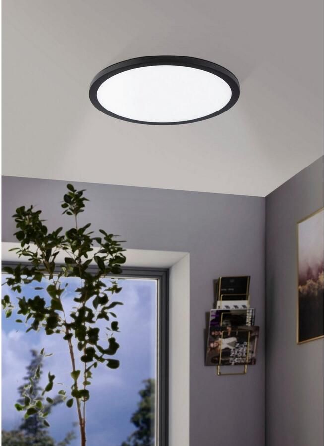 EGLO Plafondlamp FUEVA FLEX Spot lichtoppervlak inbouwspot plat geringe inbouwdiepte 25mm (1 stuk)