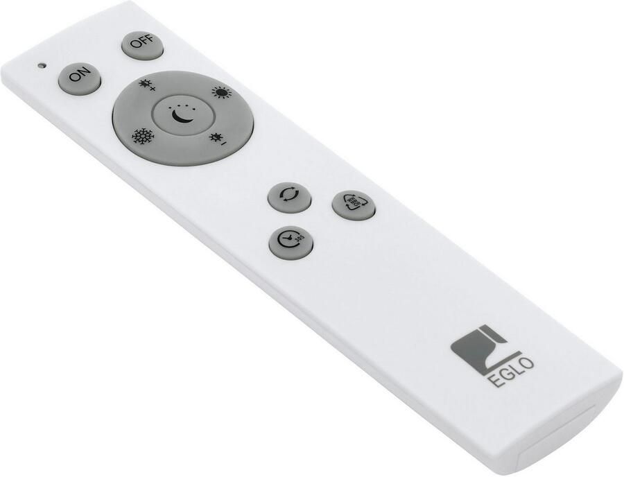 EGLO Plafondlamp GIRON Deckenlampe Stahl und Kunststoff IP20 Wohnzimmerlampe Lampe Bediening via afstandsbediening timer (1 stuk) - Foto 3