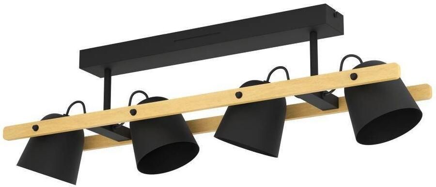 EGLO Plafondlamp HORNWOOD-Z FSCM70HB ZigBee app en spraakbesturing Alexa RGB dimbaar 78 cm (1 stuk) - Foto 4