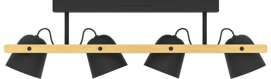 EGLO Plafondlamp HORNWOOD-Z FSCM70HB ZigBee app en spraakbesturing Alexa RGB dimbaar 78 cm (1 stuk) - Foto 5