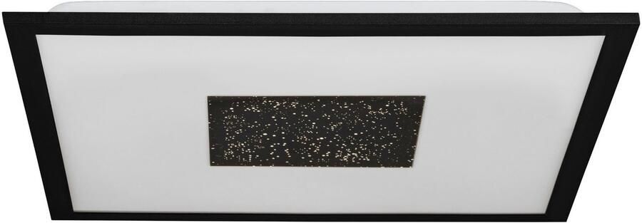 EGLO Plafondlamp MARMORATA Plafondlamp in zwart en wit van alu staal (1 stuk)