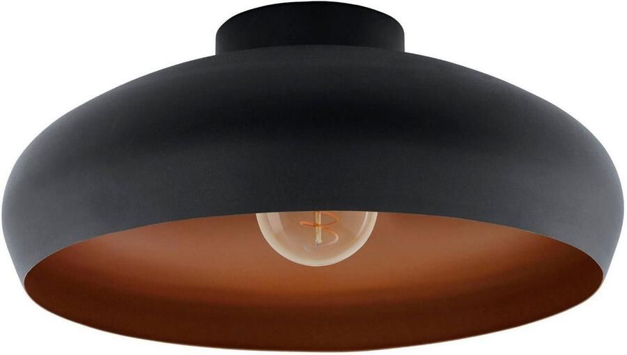 EGLO Plafondlamp MOGANO Plafondlamp Industrial vintage van staal keukenlamp E27 Ø40 cm - Foto 6