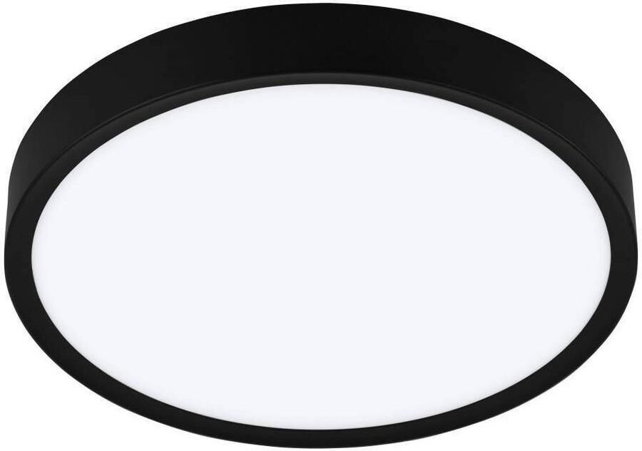 EGLO Plafondlamp MUSURITA Plafondlamp woonkamer staal kunststof zwart wit Ø 44 cm (1 stuk) - Foto 5