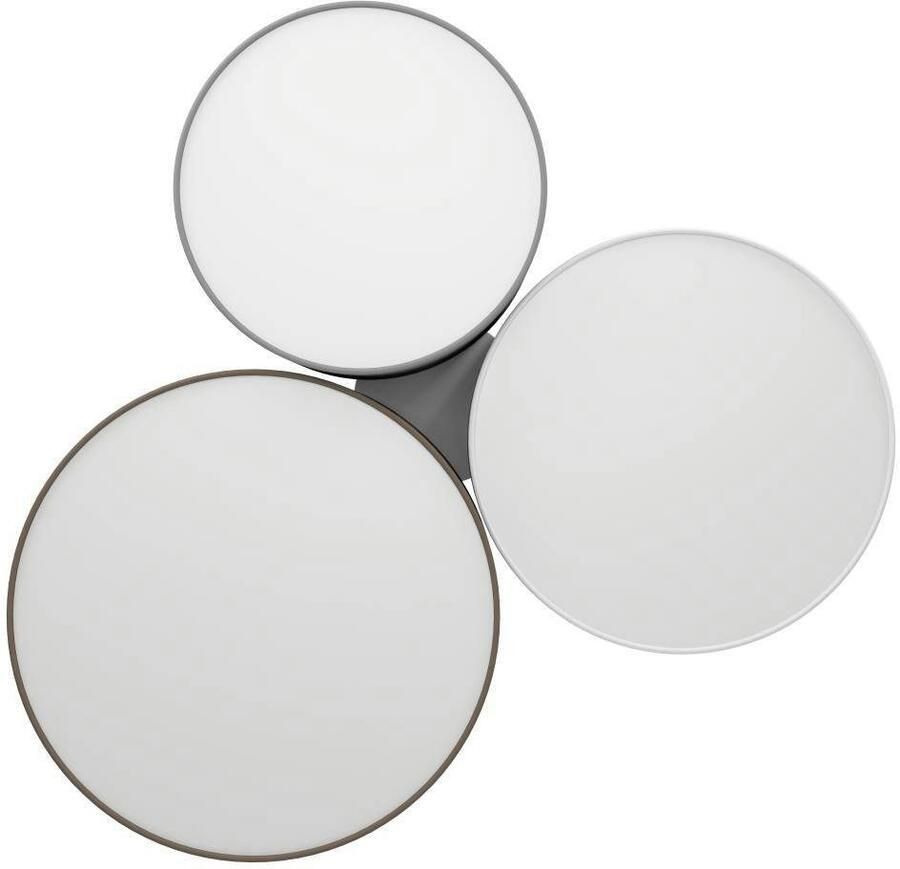 EGLO  Pastore Plafondlamp - E27 - 61 cm - Wit Antraciet Bruin Grijs - Foto 2