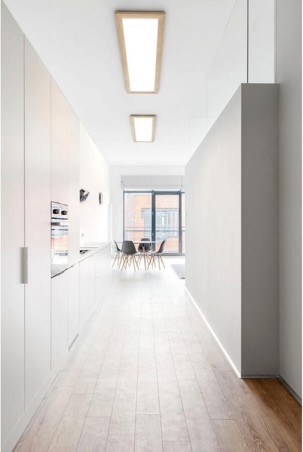 EGLO Plafondlamp PIGLIONASSO Plafondlamp in wit van staal kunststof 32W neutraalwit (1 stuk)