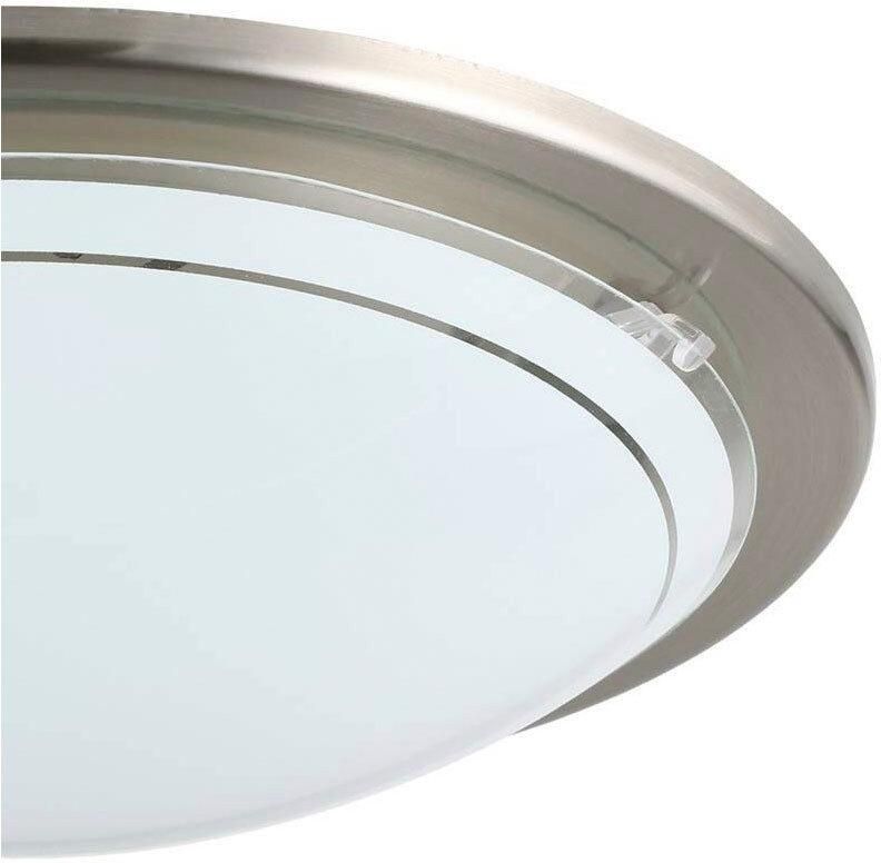 EGLO Plafondlamp Planeet 1 Woonkamerlamp hallamp eetkamer kantoor tijdloos 29x29x8 5cm (1 stuk) - Foto 4