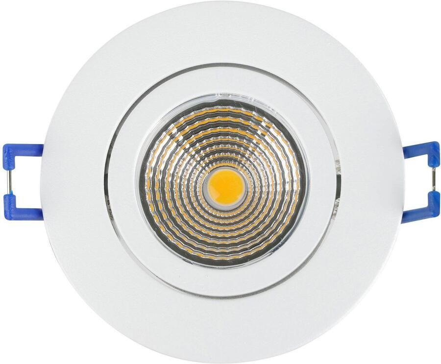 EGLO Plafondlamp SALICETO inbouwlamp 3-delige set wit dimbaar lampenkop draaibaar (1 stuk) - Foto 5