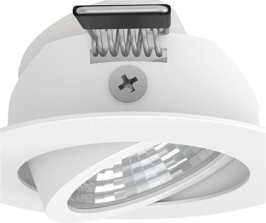 EGLO Plafondlamp SALICETO inbouwlamp 3-delige set wit dimbaar lampenkop draaibaar (1 stuk) - Foto 4