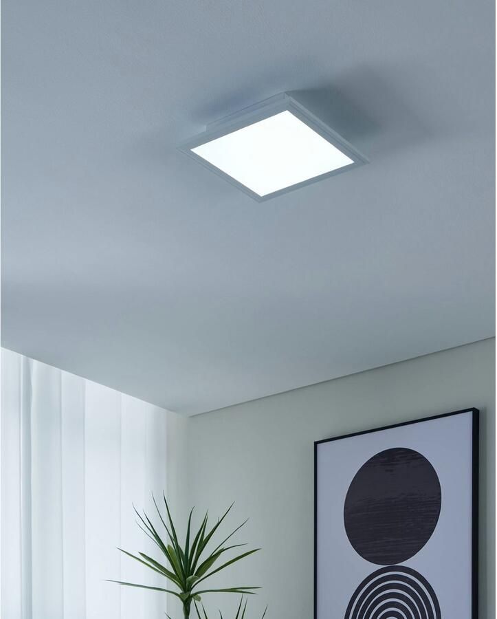 EGLO  connect.z Salobrena-Z Smart Plafondlamp - 30 cm - Wit - Instelbaar wit licht - Dimbaar - Zigbee - Foto 6