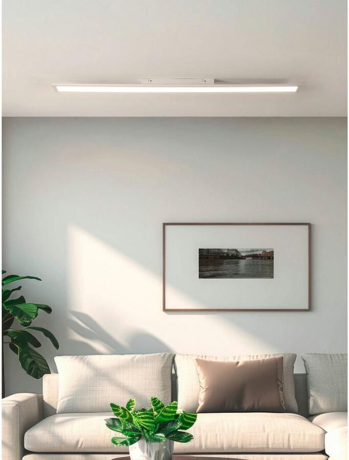 EGLO  connect.z Salobrena-Z Smart Plafondlamp - 120 cm - Wit - Instelbaar wit licht - Dimbaar - Zigbee - Foto 6