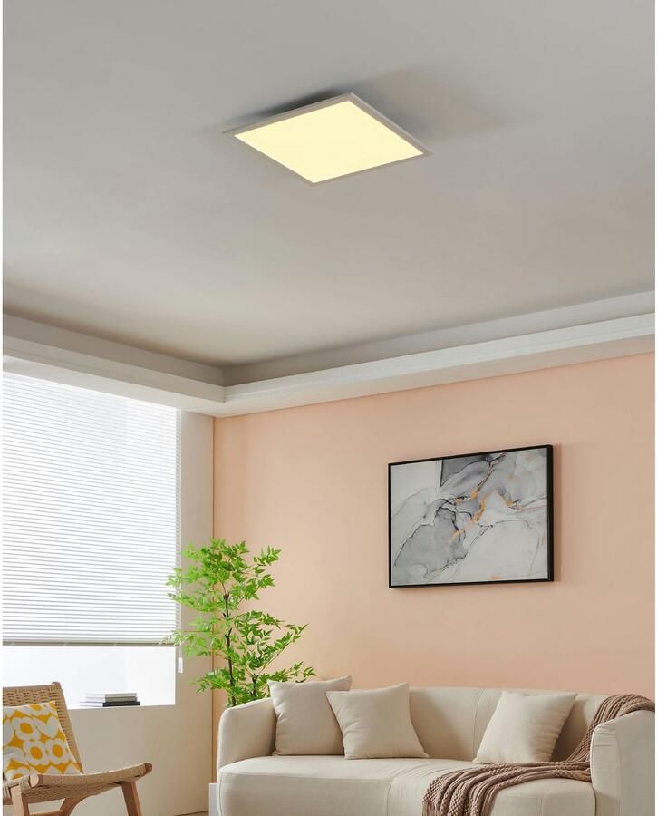 EGLO  connect.z Salobrena-Z Smart Plafondlamp - 45 cm - Wit - Instelbaar wit licht - Dimbaar - Zigbee - Foto 6