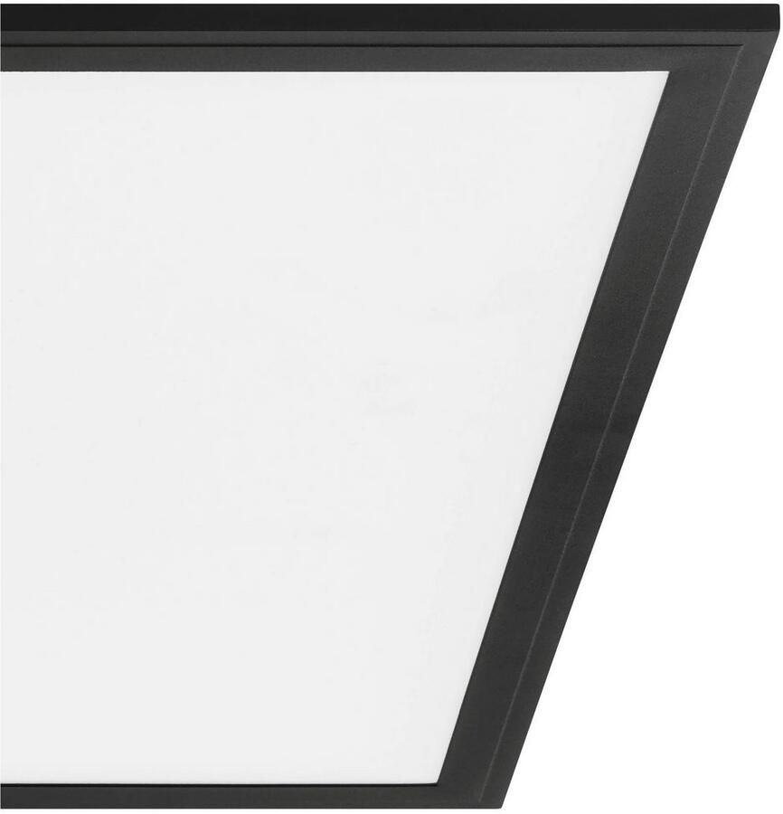 EGLO Plafondlamp SALOBRENA-Z plafondlamp zwart wit ZigBee 3.0 timer paneel App spraakbesturing Alexa 59 5x59 5x5cm excl. afstandsbediening (1 stuk) - Foto 4