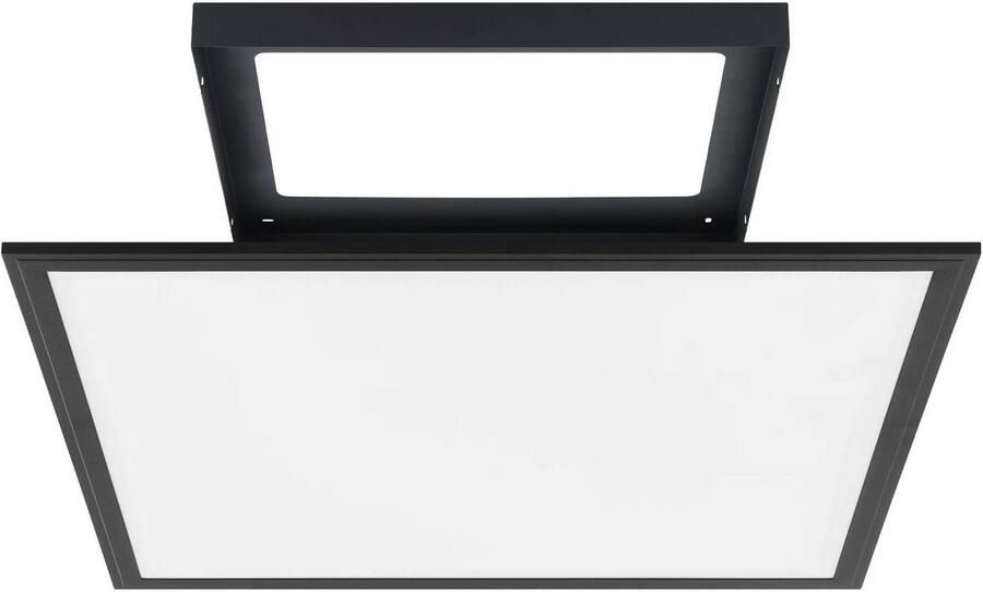 EGLO Plafondlamp SALOBRENA-Z plafondlamp zwart wit ZigBee 3.0 timer paneel App spraakbesturing Alexa 59 5x59 5x5cm excl. afstandsbediening (1 stuk) - Foto 8