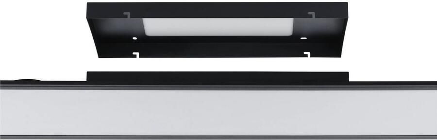 EGLO Plafondlamp SALOBRENA-Z plafondlamp zwart wit ZigBee 3.0 timer paneel Disco-modus app spraakbesturing Alexa 120x30x5cm excl. afstandsbediening (1 stuk) - Foto 9