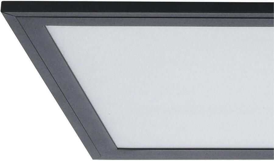 EGLO Plafondlamp SALOBRENA-Z plafondlamp zwart wit ZigBee 3.0 timer paneel Disco-modus app spraakbesturing Alexa 120x30x5cm excl. afstandsbediening (1 stuk) - Foto 8