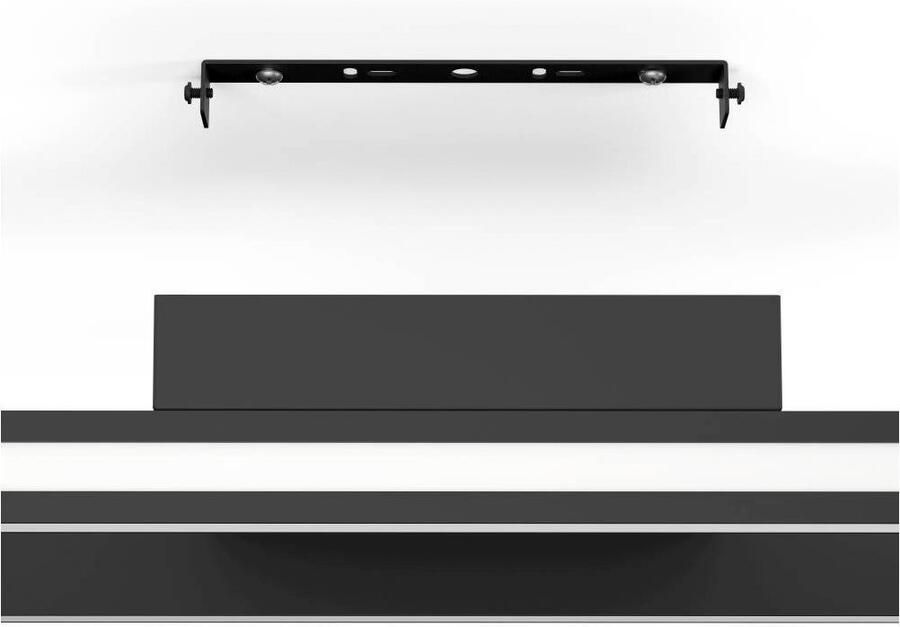 EGLO Plafondlamp SALVILANAS-Z App en spraakbesturing Alexa dimbaar metalen plafondlamp zwart (1 stuk) - Foto 4