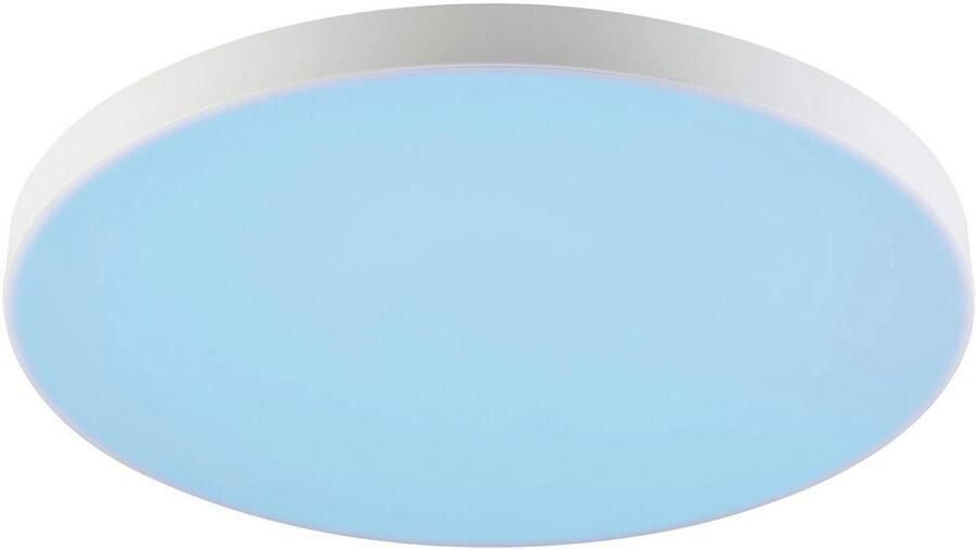 EGLO Plafondlamp TURCONA-Z plafondlamp wit ZigBee 3.0 disco-modus paneel lamp Timer App spraakbesturing Alexa ‎Ø 45 cm excl. afstandsbediening (1 stuk) - Foto 8