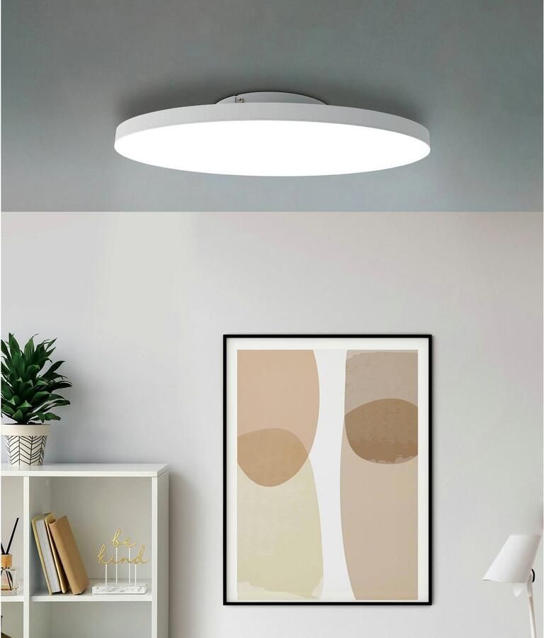 EGLO Plafondlamp TURCONA-Z plafondlamp wit ZigBee 3.0 disco-modus paneel lamp Timer App spraakbesturing Alexa ‎‎‎‎Ø 60 cm excl. afstandsbediening (1 stuk) - Foto 8