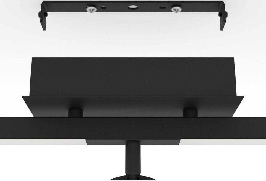 EGLO Plafondspot CARDILLIO 2 plafondlamp zwart 3-vlamig draaibare lampenkoppen Spot warmwit licht Woonkamer Eetkamer Keuken Hal 68 5x8 5cm (1 stuk) - Foto 3