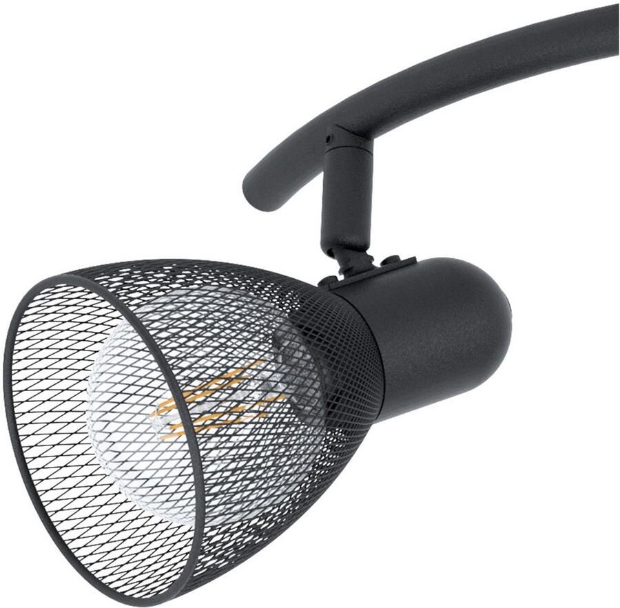 EGLO Carovigno Opbouwspot 36.5 cm Zwart