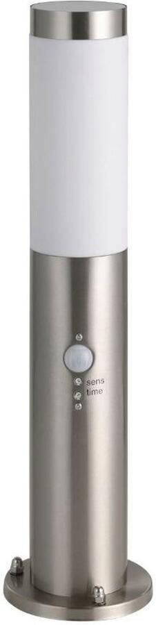 EGLO Sokkellamp HELSINKI LED padlamp buitenverlichting bewegingssensor IP44 roestvrij staal (1 stuk) - Foto 4