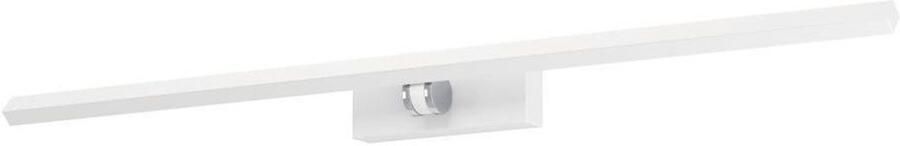 EGLO Spiegellamp VERDELLO Spiegellampe Kunststoff IP44 Wandlampe Badezimmerlampe Wandlamp van kunststof in wit en chroom badkamer spiegel lamp IP44 (1 stuk) - Foto 6