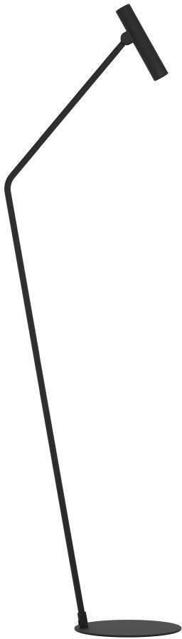 EGLO Staande lamp ALMUDAINA Stehlampe Stahl IP20 Wohnzimmerlampe Flurlampe Lampe Vloerlamp metaal in zwart woonkamerlamp lamp woonkamer 157 cm (1 stuk) - Foto 2