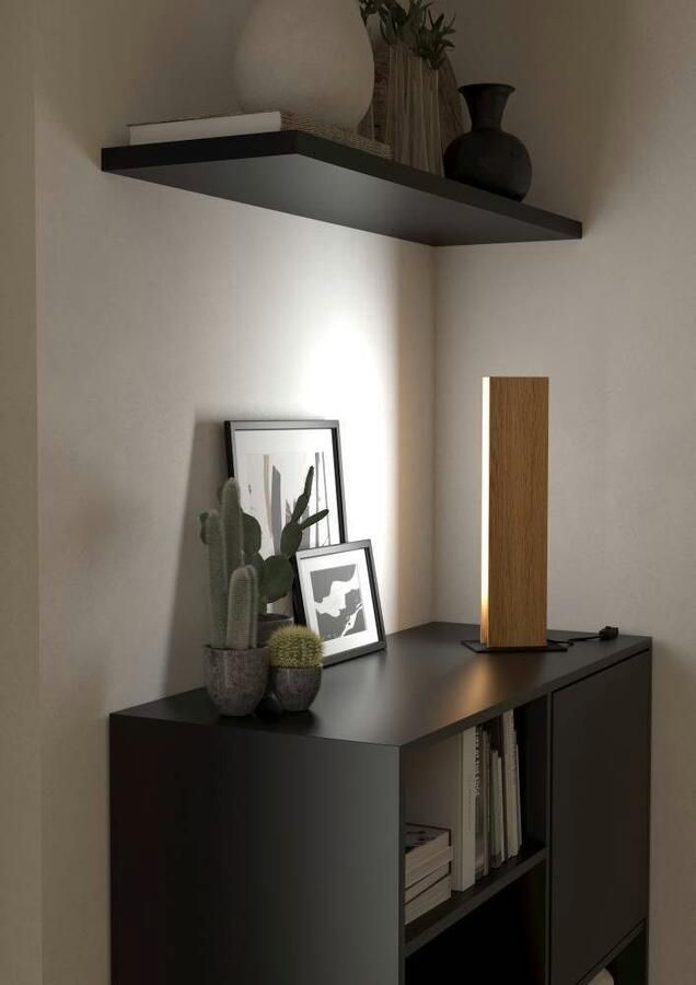 EGLO connect.z Anchorena-Z Tafellamp 46 5 cm Bruin Zwart Wit Instelbaar RGB & wit licht Dimbaar Zigbee - Foto 3